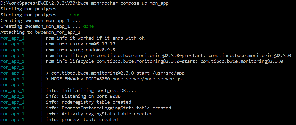 Using Docker Compose for PostgreSQL