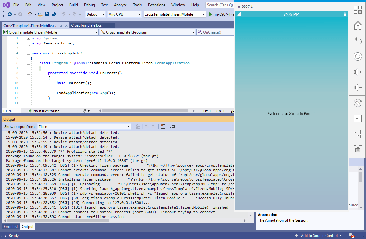 Get Started with Memory Profiling Tizen Docs