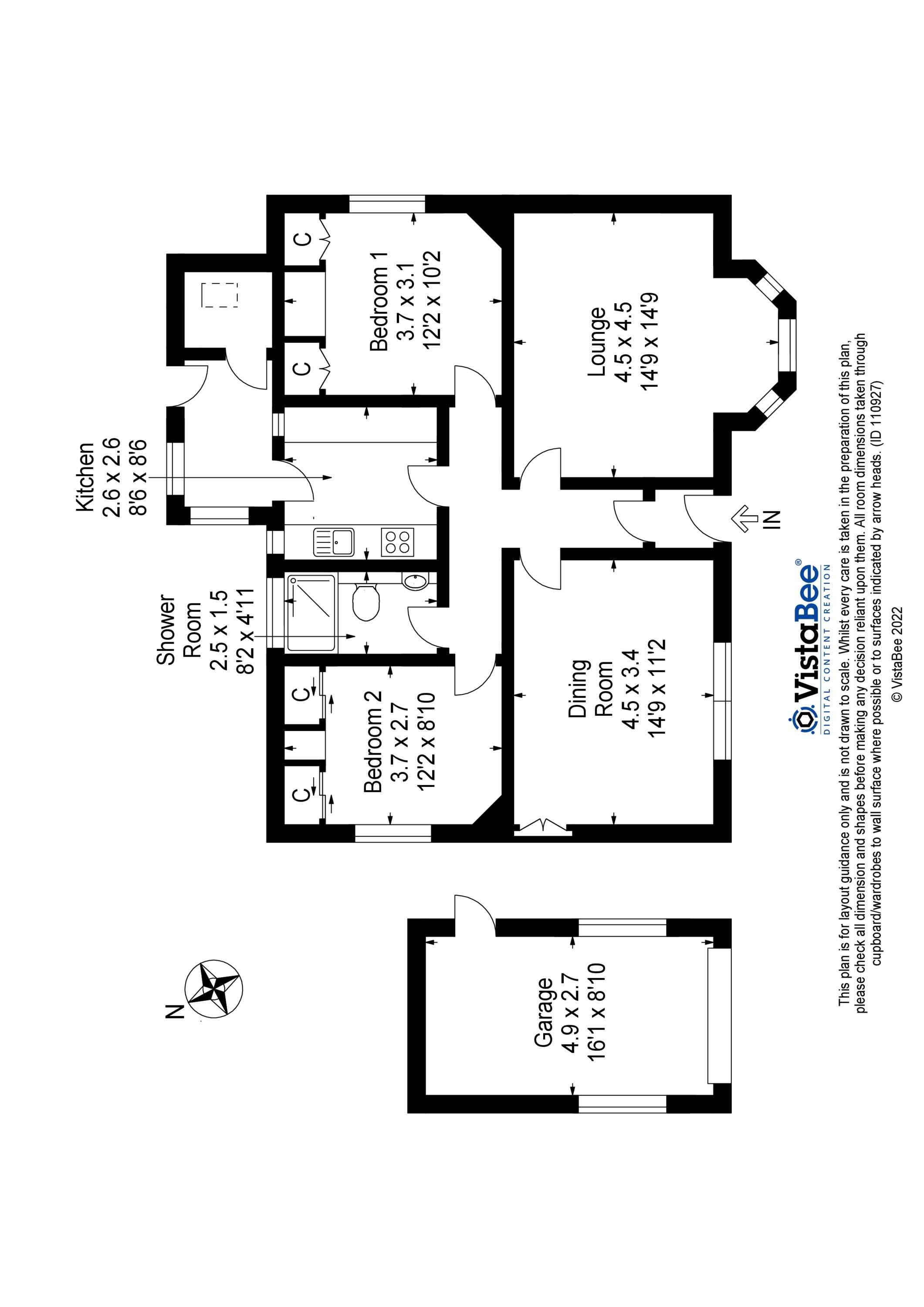 3 Bed Detached Bungalow in Forfar Fixed £185,000 69 South Street
