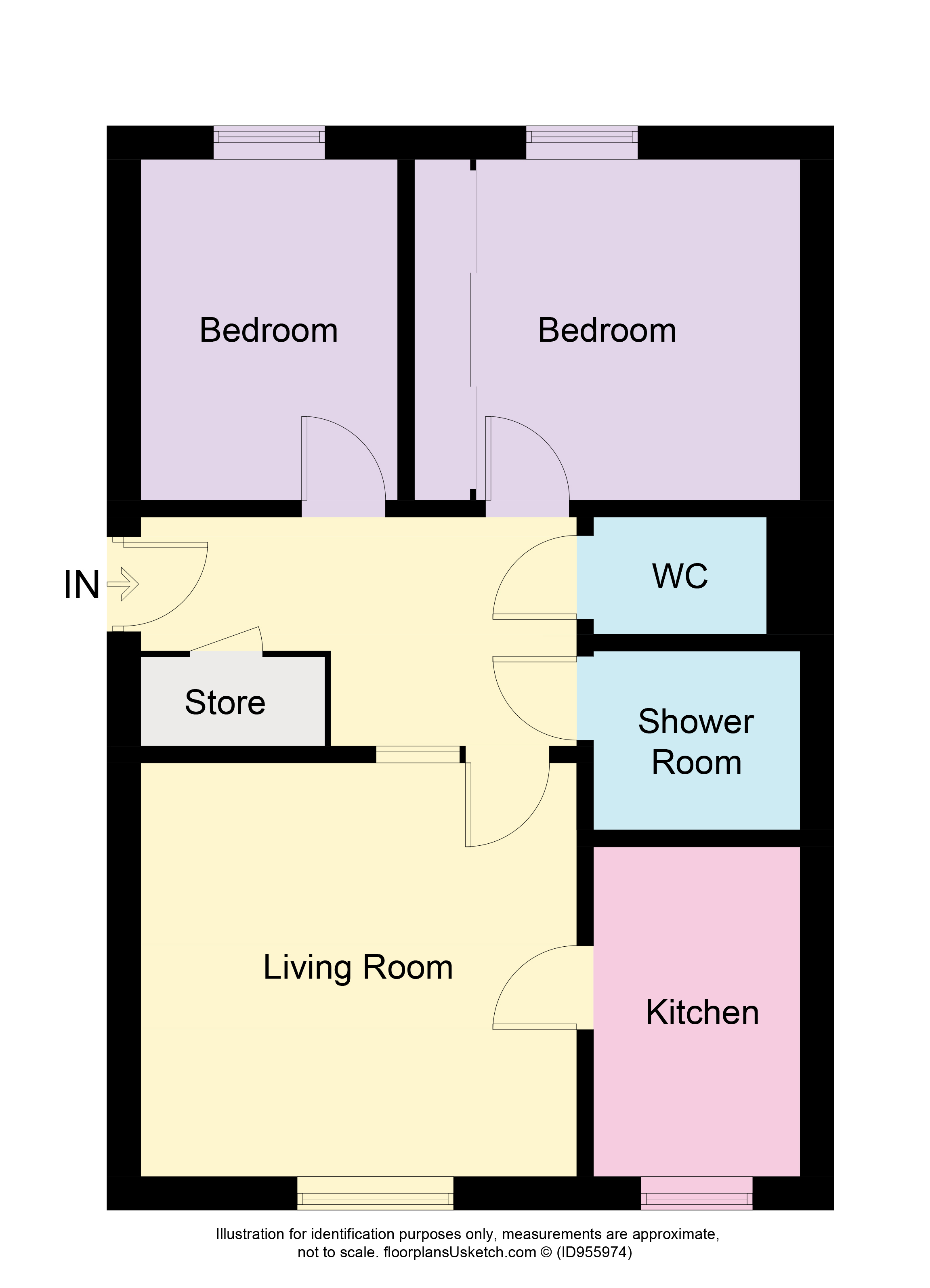 2 Bed Top Floor Flat in Monifieth Fixed £120,000 8 Greenbourne