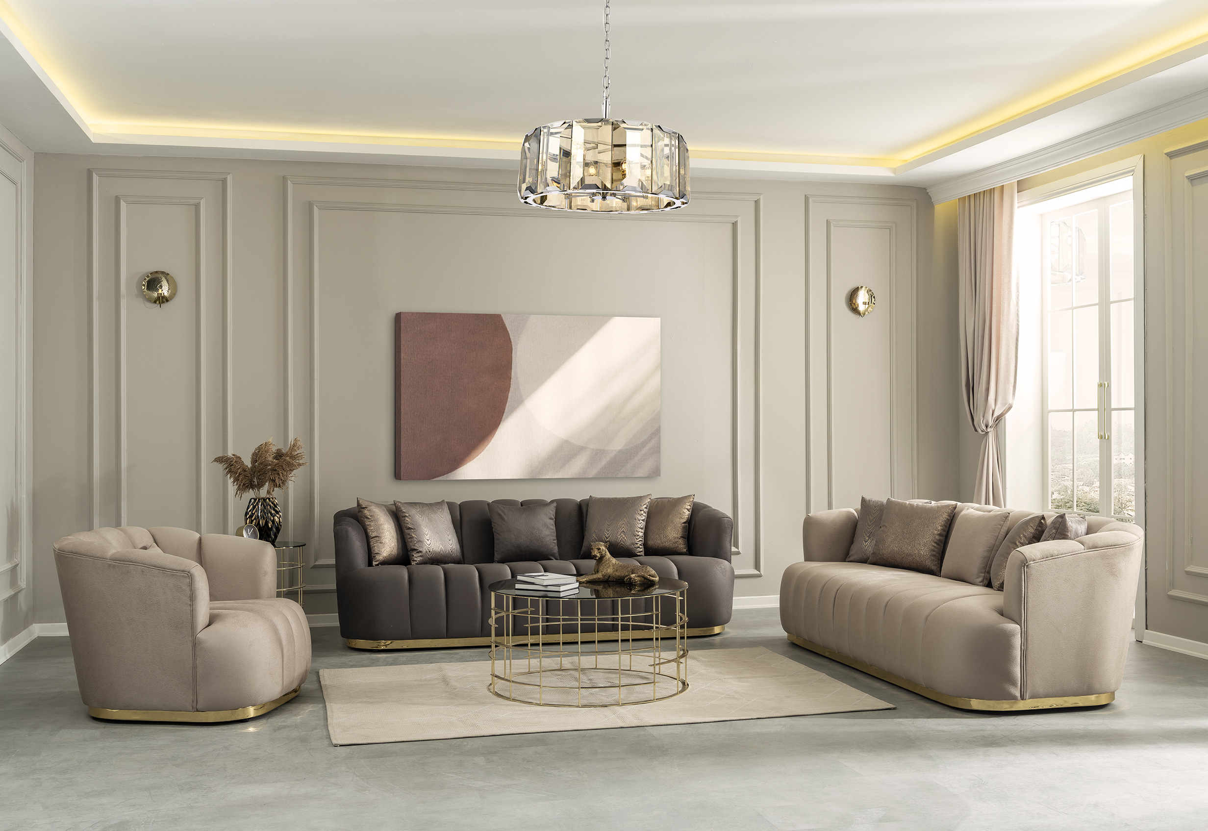 OKAN OTURMA GRUPLARI OKAN GÜLER İstanbul Mobilya Fuarı