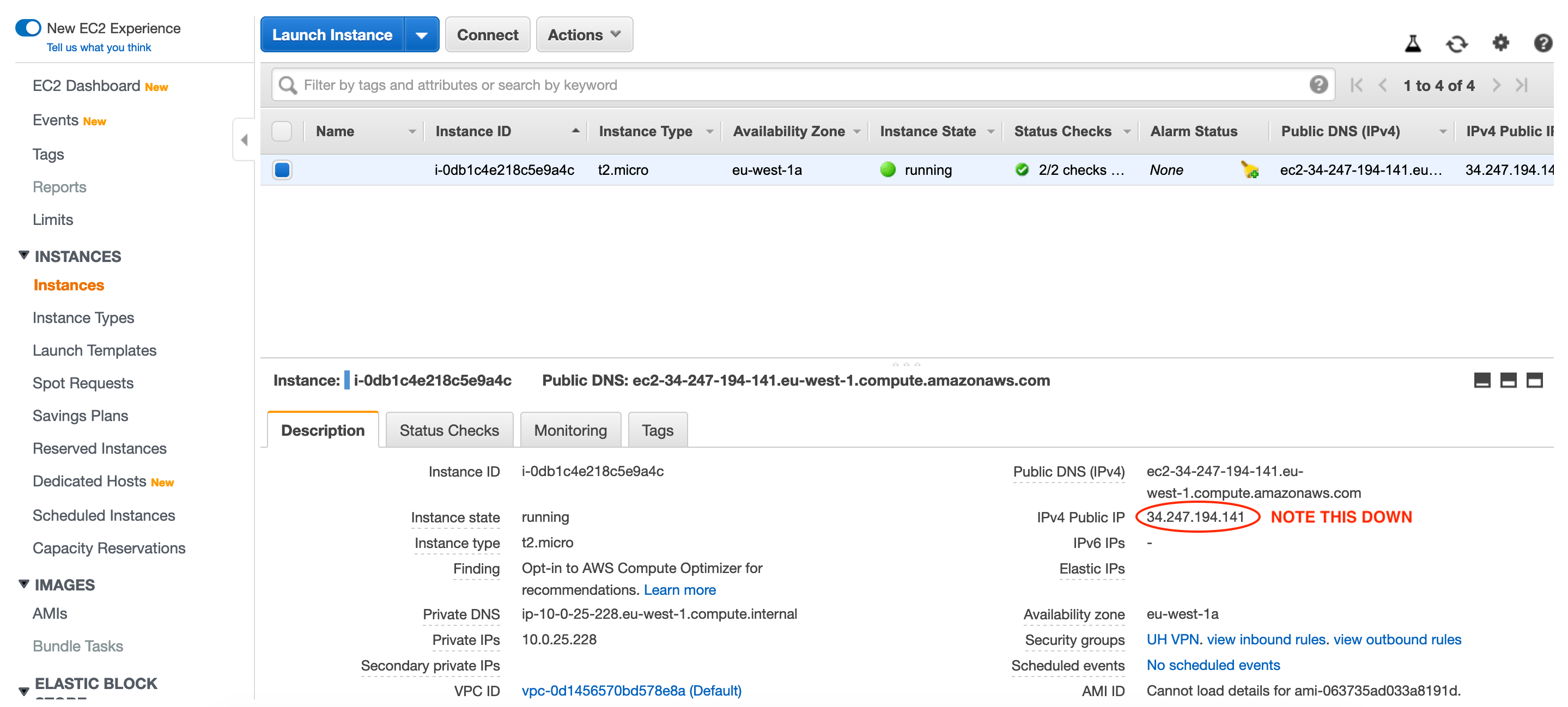 AWS Simple Setup Guide — UH VPN