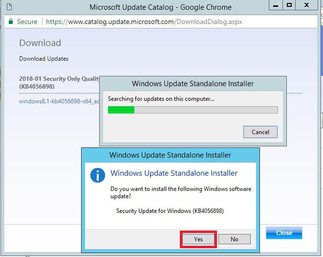 How can we install Google Chrome in windows server 2012