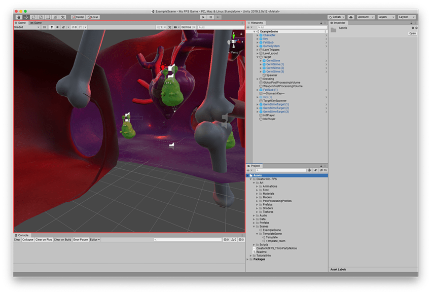 Unity Manual The Scene view