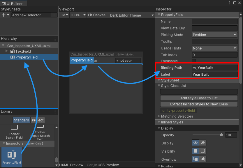 Unity Manual Create a Custom Inspector