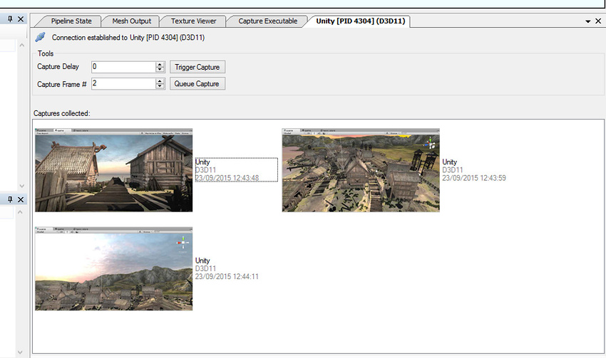 Unity Manual RenderDoc Integration