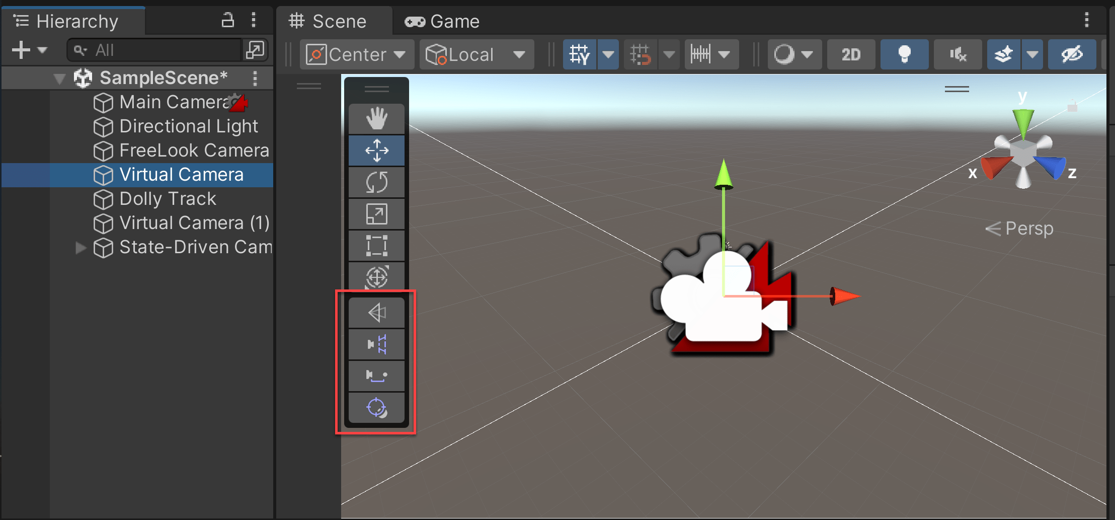 Question Is Cinemachine Handle toolbar available in Unity 2020 Unity Forum