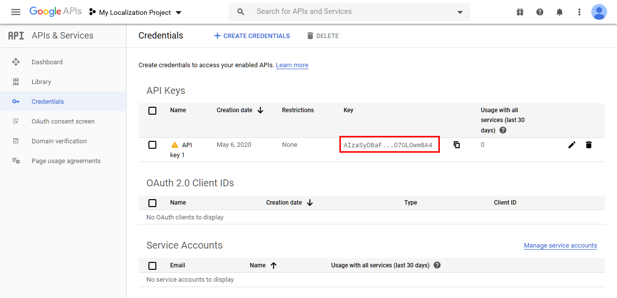 Configuring Authentication Localization 1.2.1