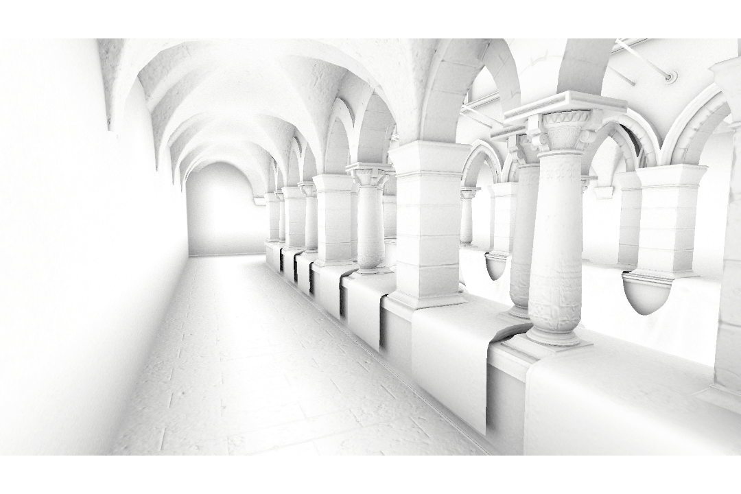 Raytraced ambient occlusion