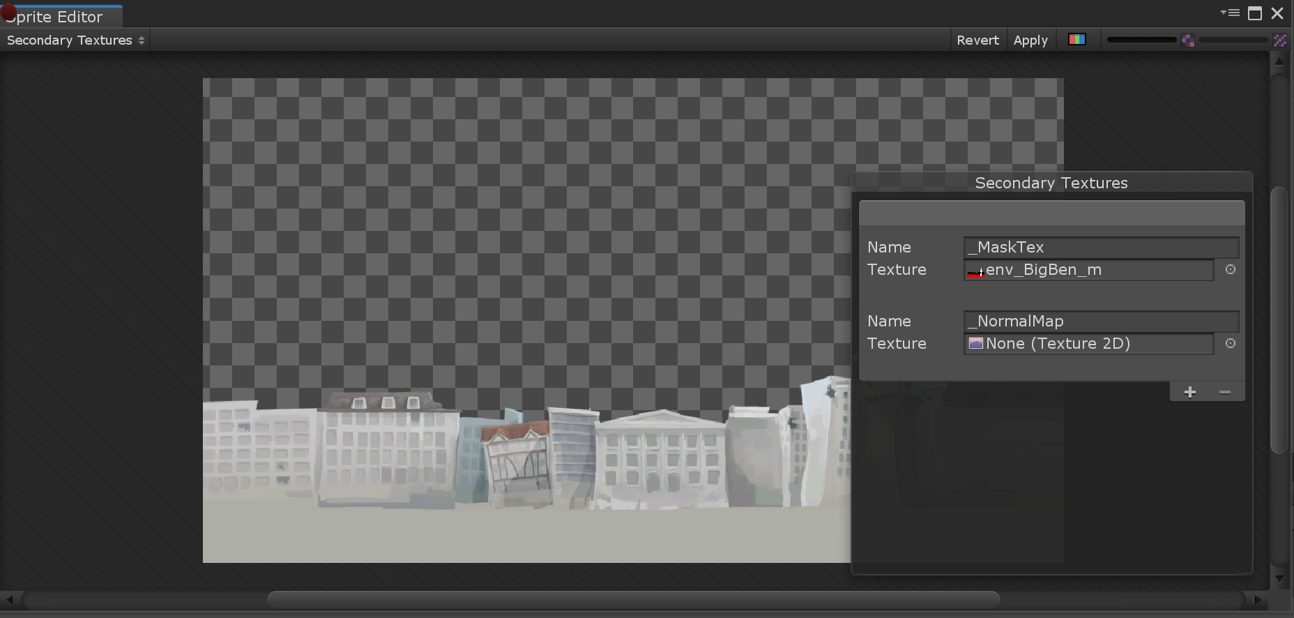 You can enter a custom Name for the Secondary Texture, however some