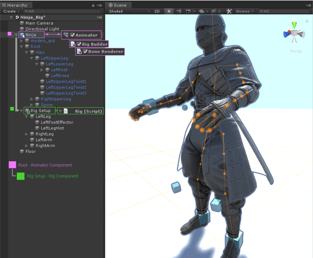 애니메이션 리깅 Animation Rigging 0.2.6preview