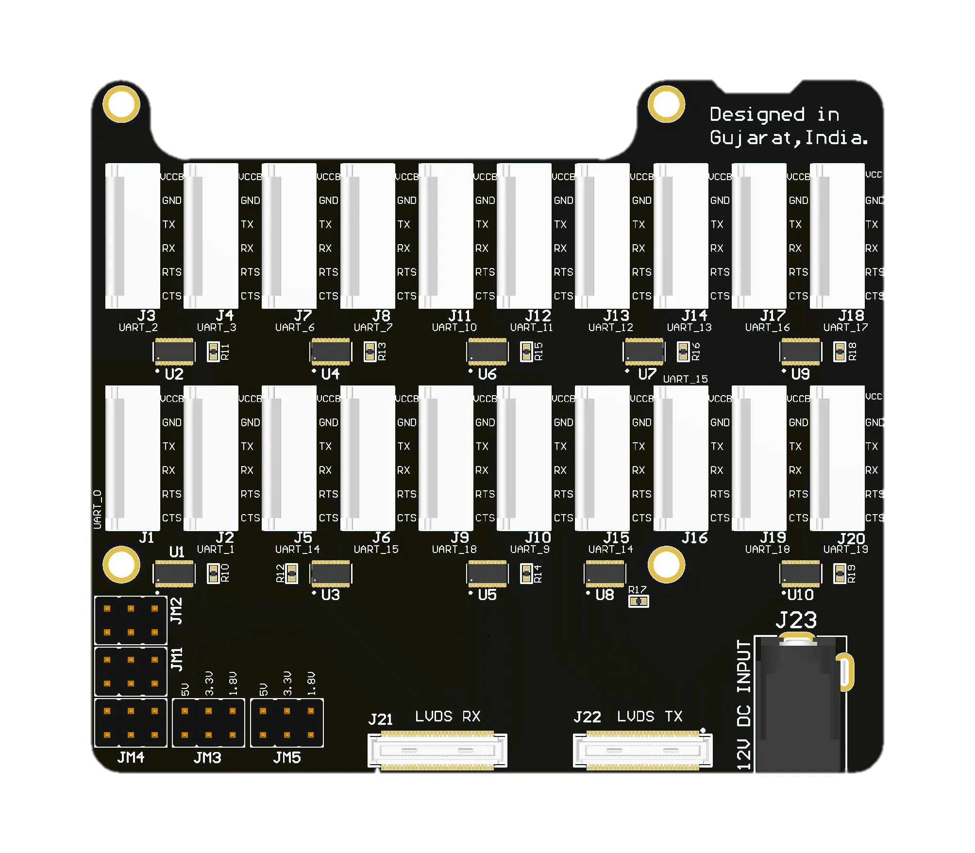 UART Expansion Board Module Vicharak