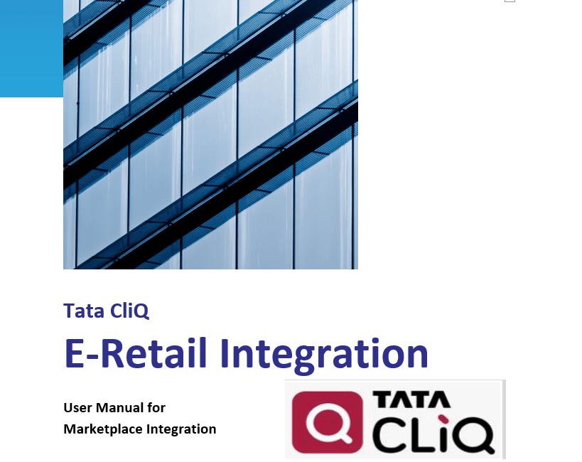 Tata CLiQ Integration Vinculum Product Guide