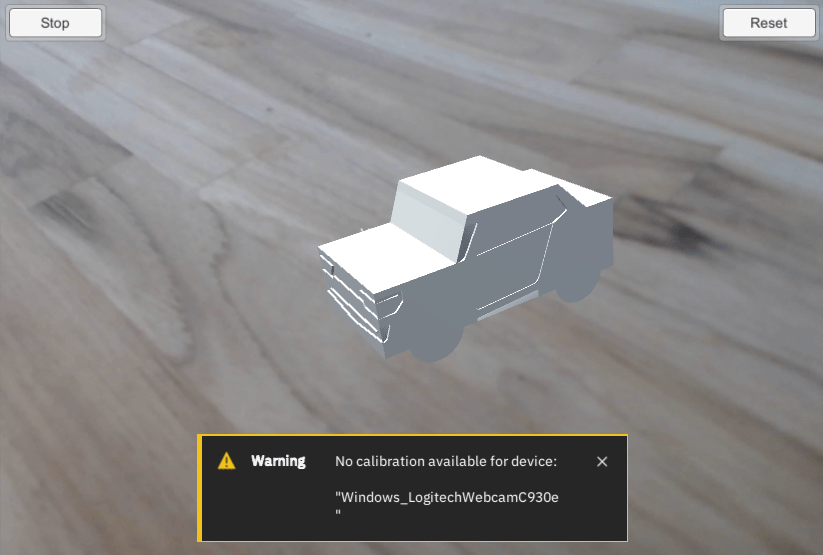 vlSDK Camera Calibration