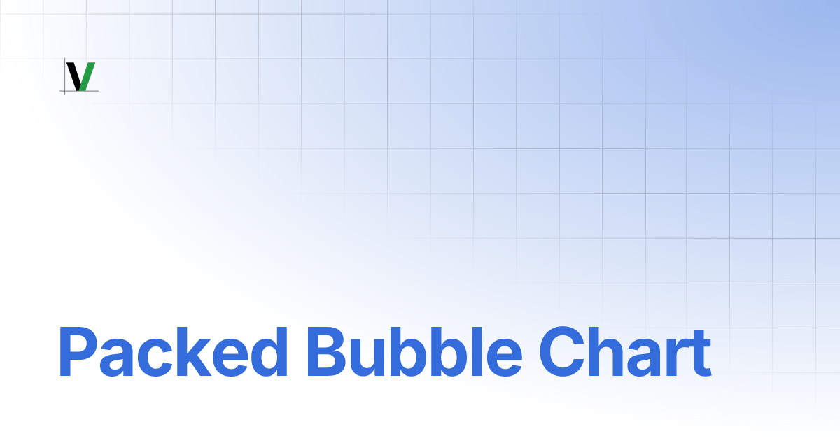 Packed Bubble Chart VitaraCharts