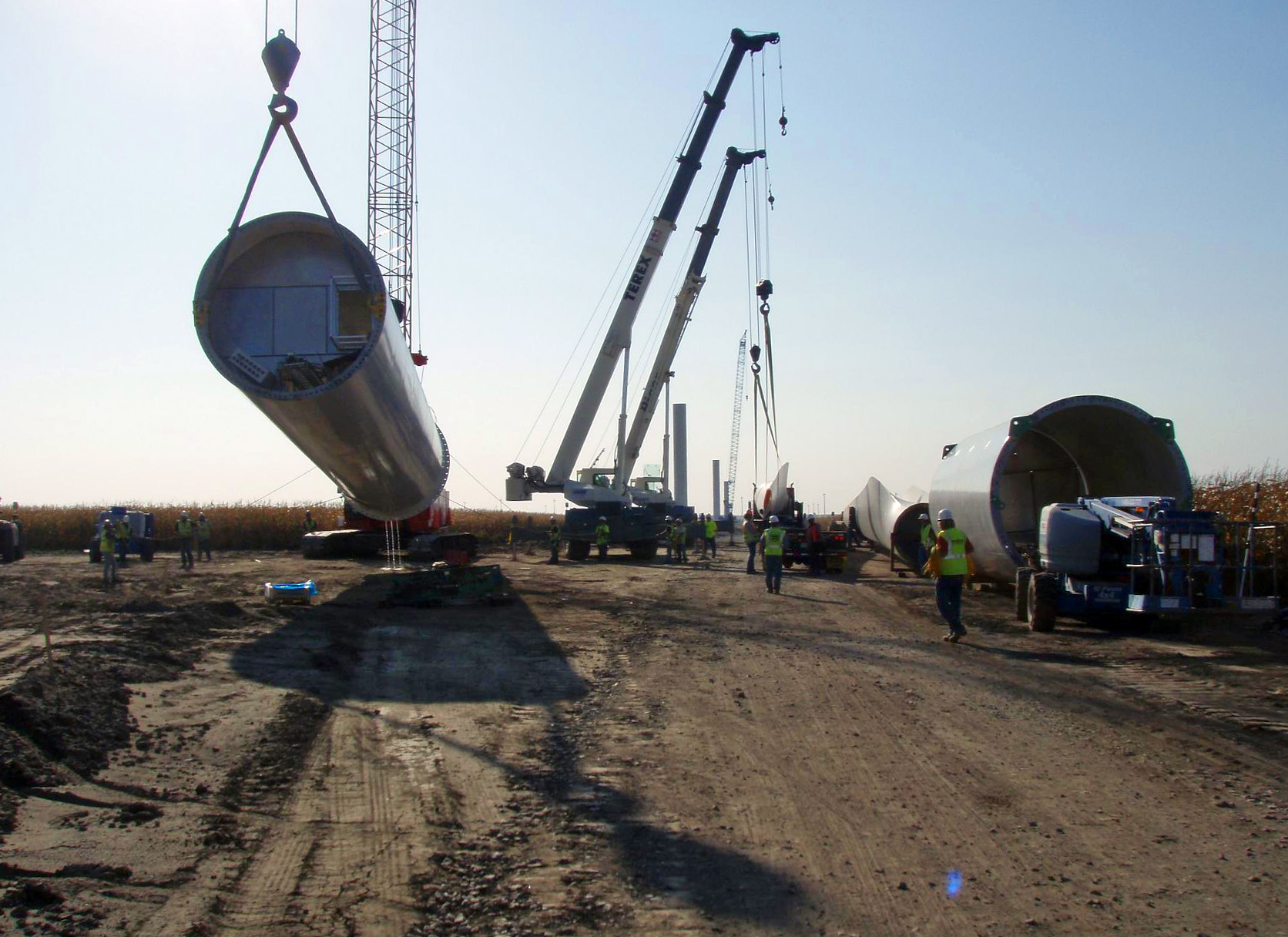 Wanzek heavy/industrial constructors photos Wind Energy Impacts and