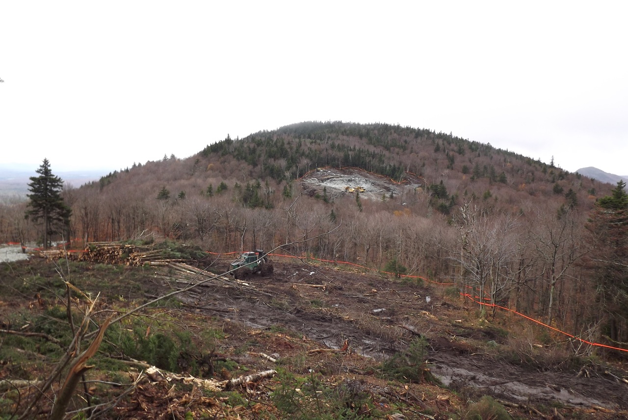 Destruction of Lowell Mountain, Vt. Wind Energy Impacts and Issues