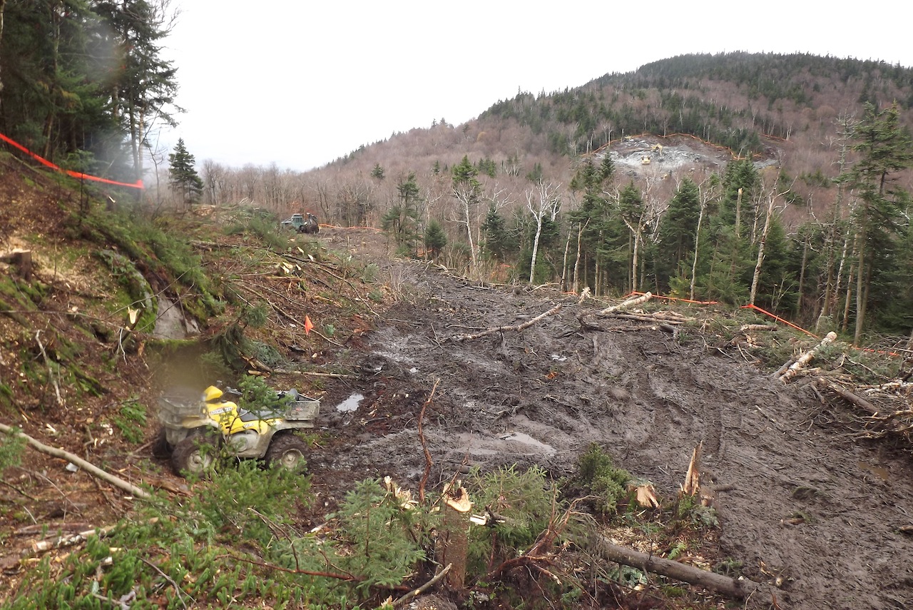 Destruction of Lowell Mountain, Vt. Wind Energy Impacts and Issues