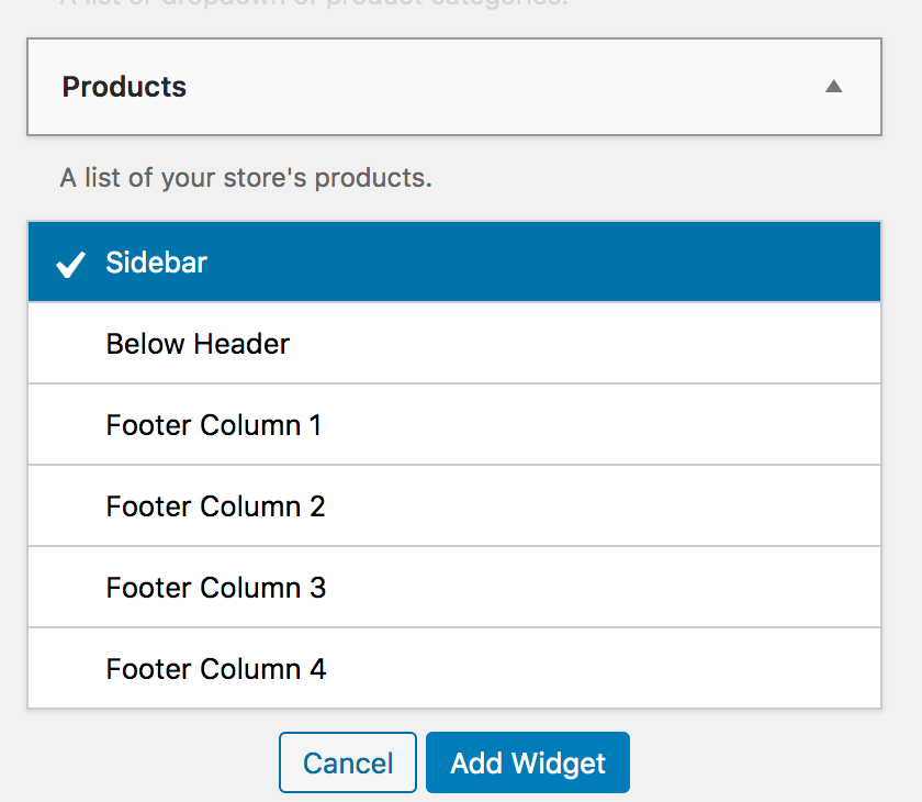 This is great and sooner or later it will also become a but for now, let's create our own shortcode… and let's take advantage of the existing products shortcode and learn how we can pass product ids to it. Widgets Included With Woocommerce Woocommerce Docs