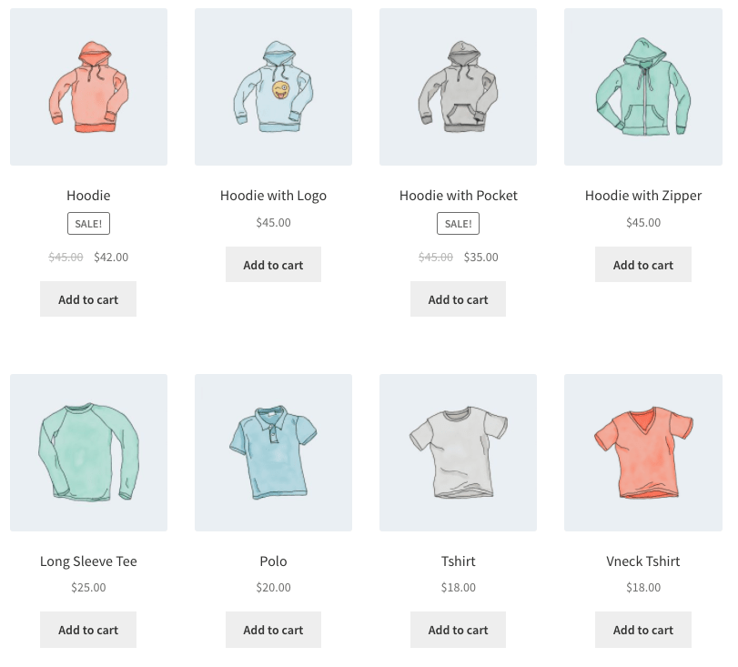 Shortcodes included with Docs