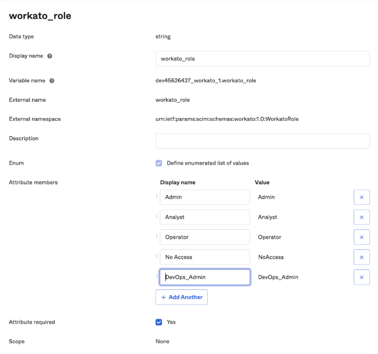 Configure and use SCIM in Okta Workato Docs