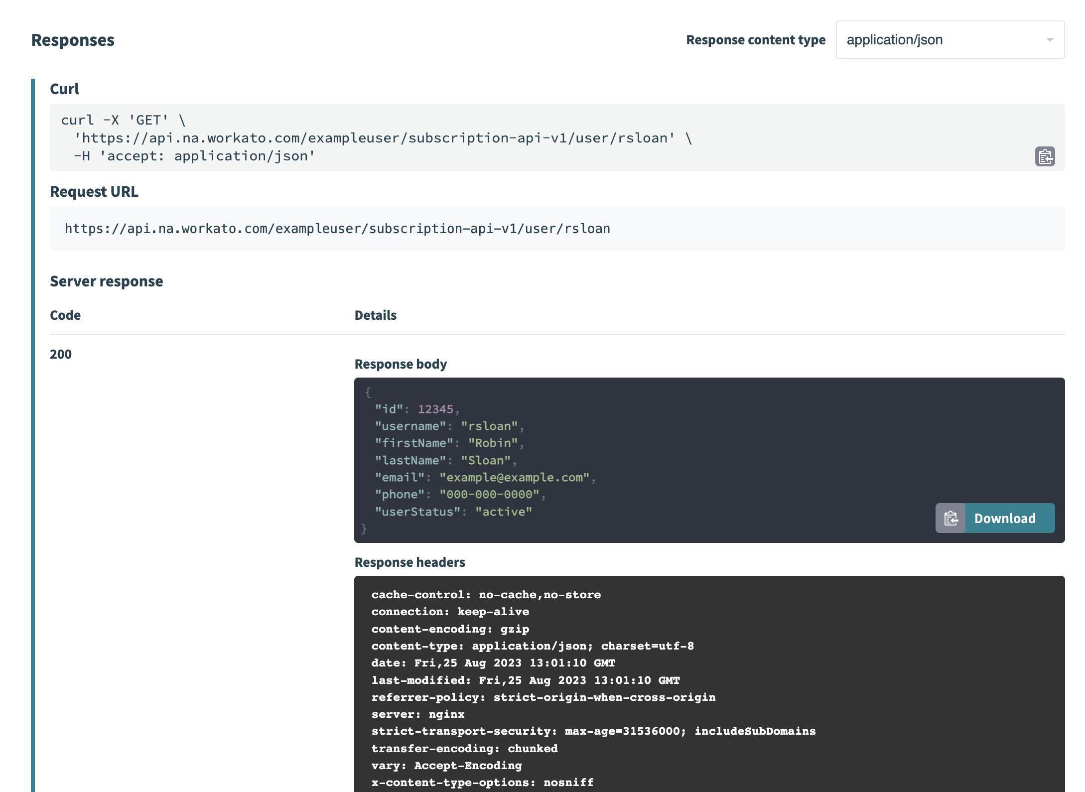 Testing API Endpoints Workato Docs