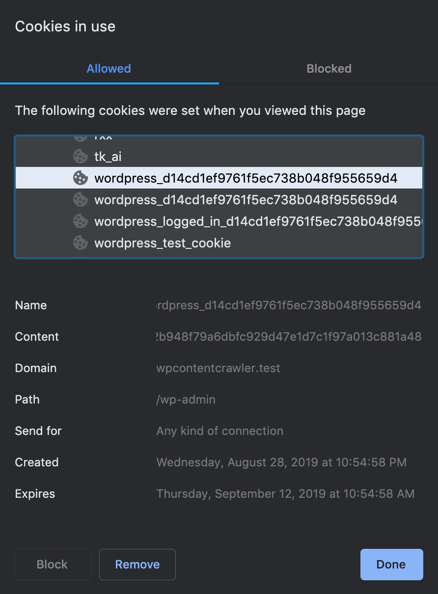 6.3.1.1. Main — WP Content Crawler 1.11.0 documentation