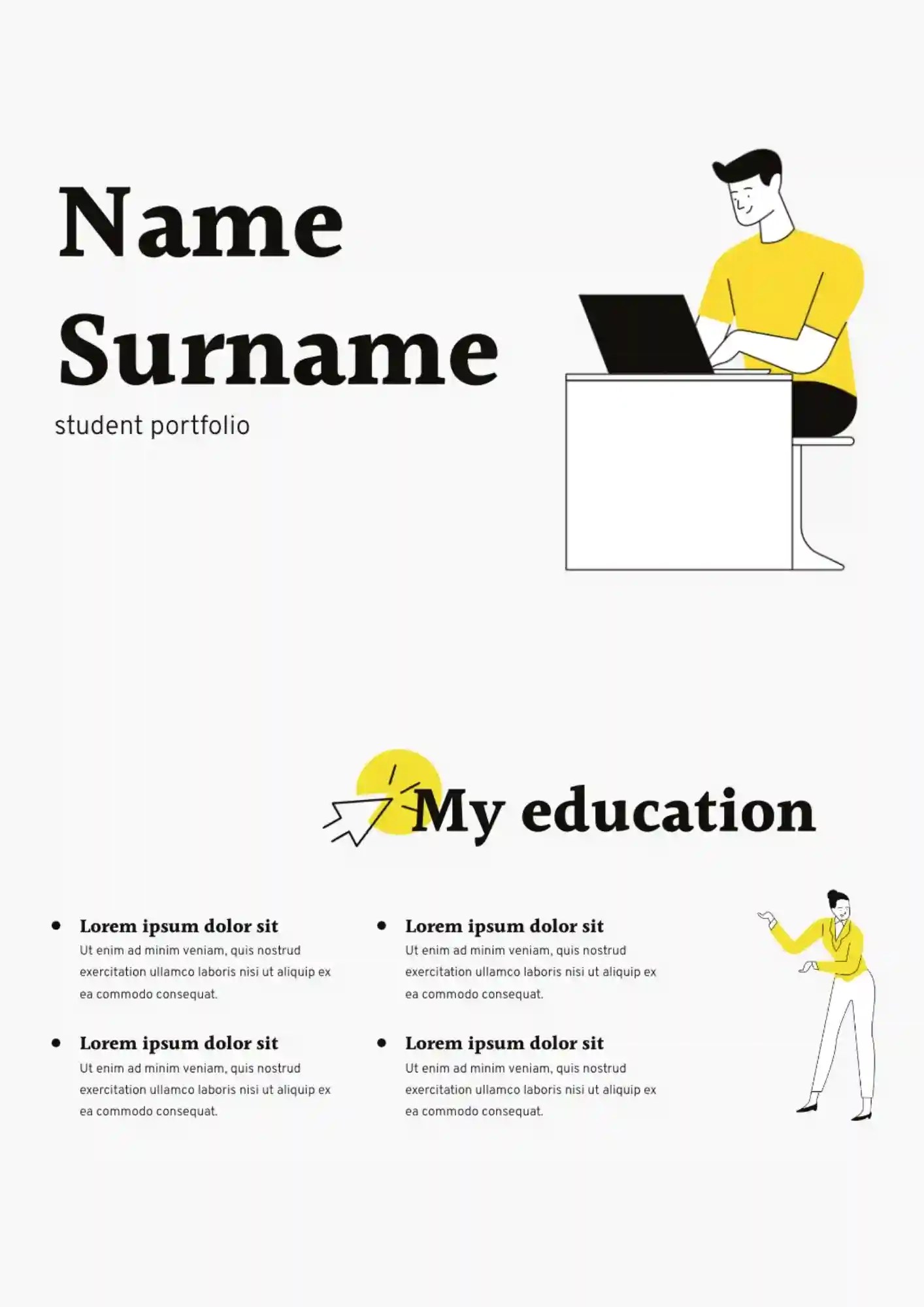 17 Free Portfolio Templates for Google Slides Docs&Slides