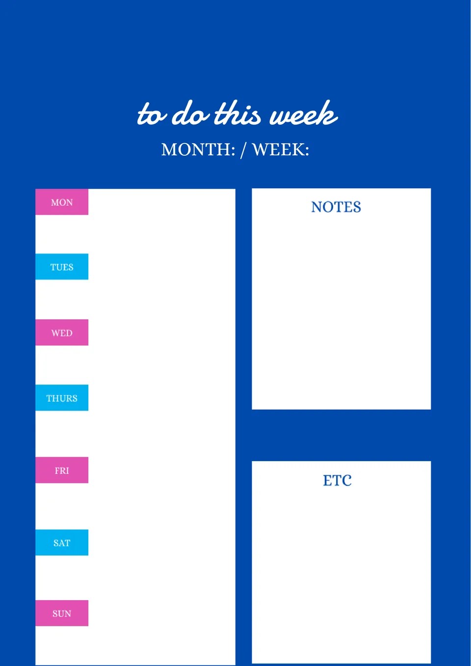 Free Weekly To Do List Template For Google Docs Free Weekly To Do List Template For Google Docs