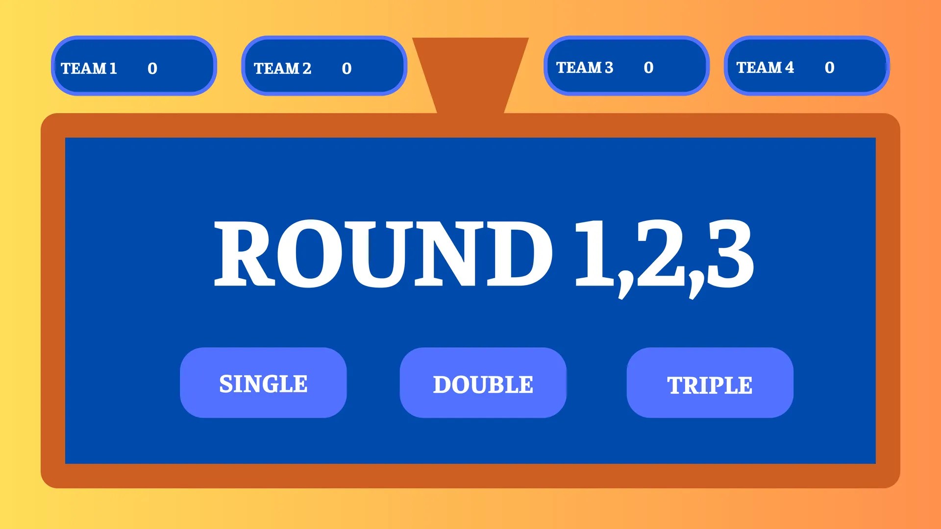 Family Feud Point System Template Free Google Slides Template NEW!