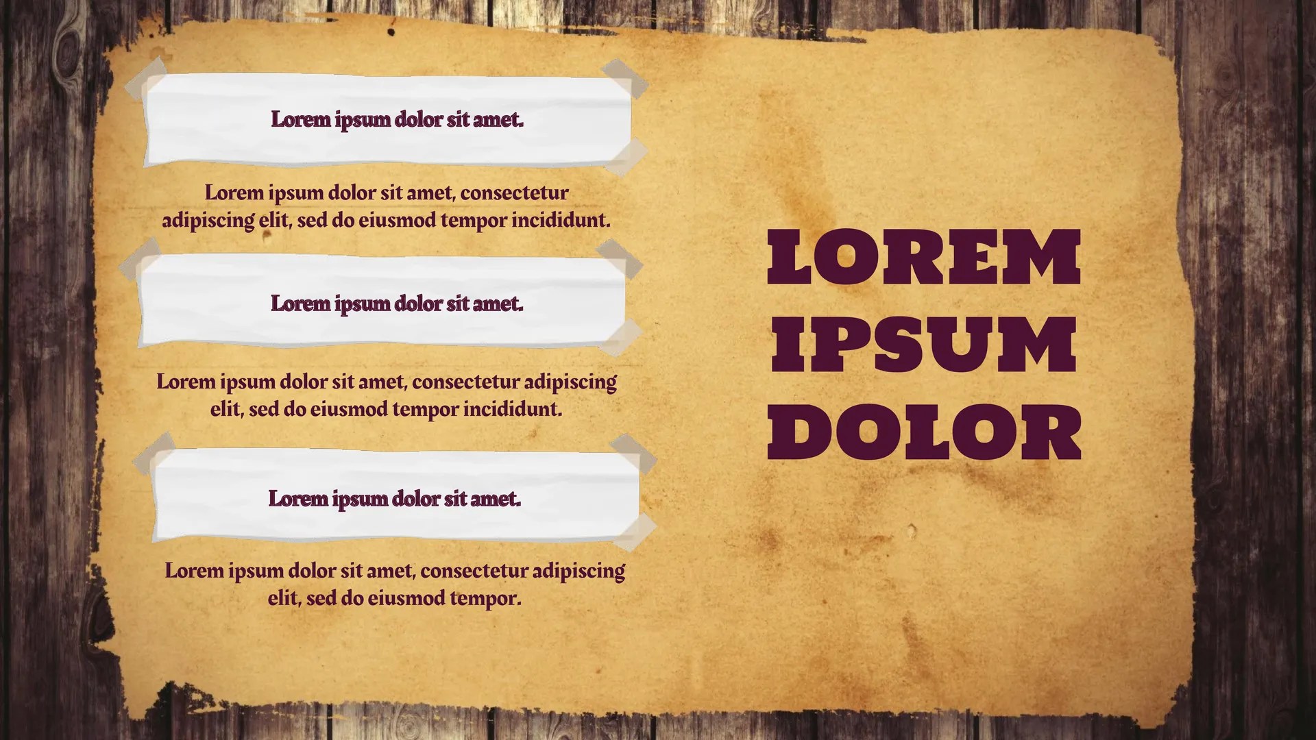 Wanted Poster Template for Google Slides Free Google Slides Template