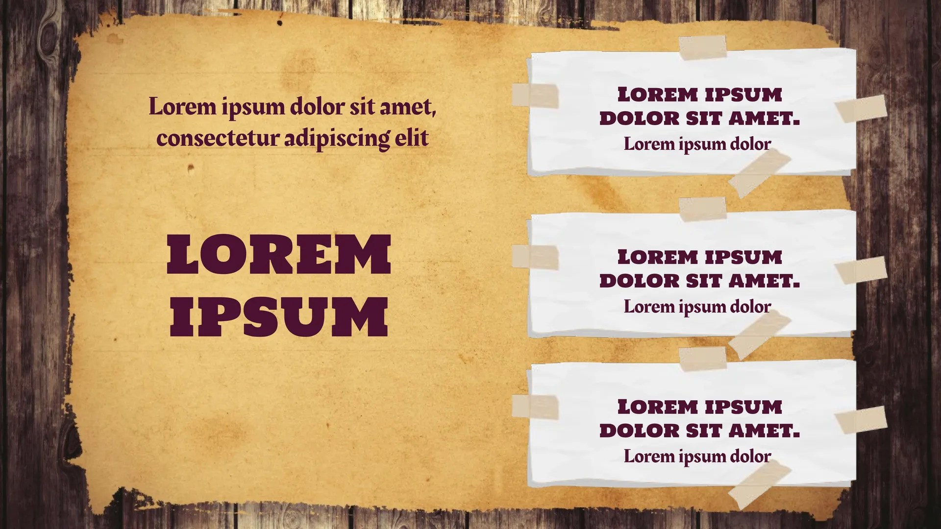 Wanted Poster Template for Google Slides Free Google Slides Template