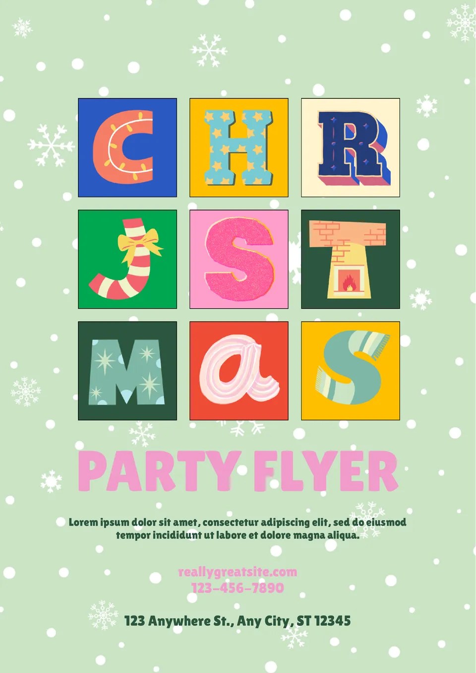 Free Christmas Party Flyer Template For Google Docs Free Christmas Party Flyer Template For Google Docs
