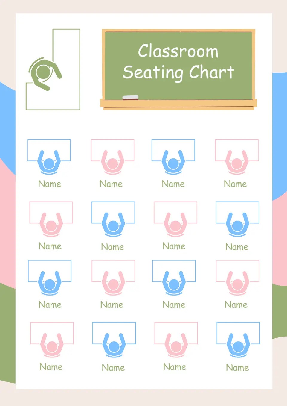 Free Classroom Seating Chart Template For Google Docs