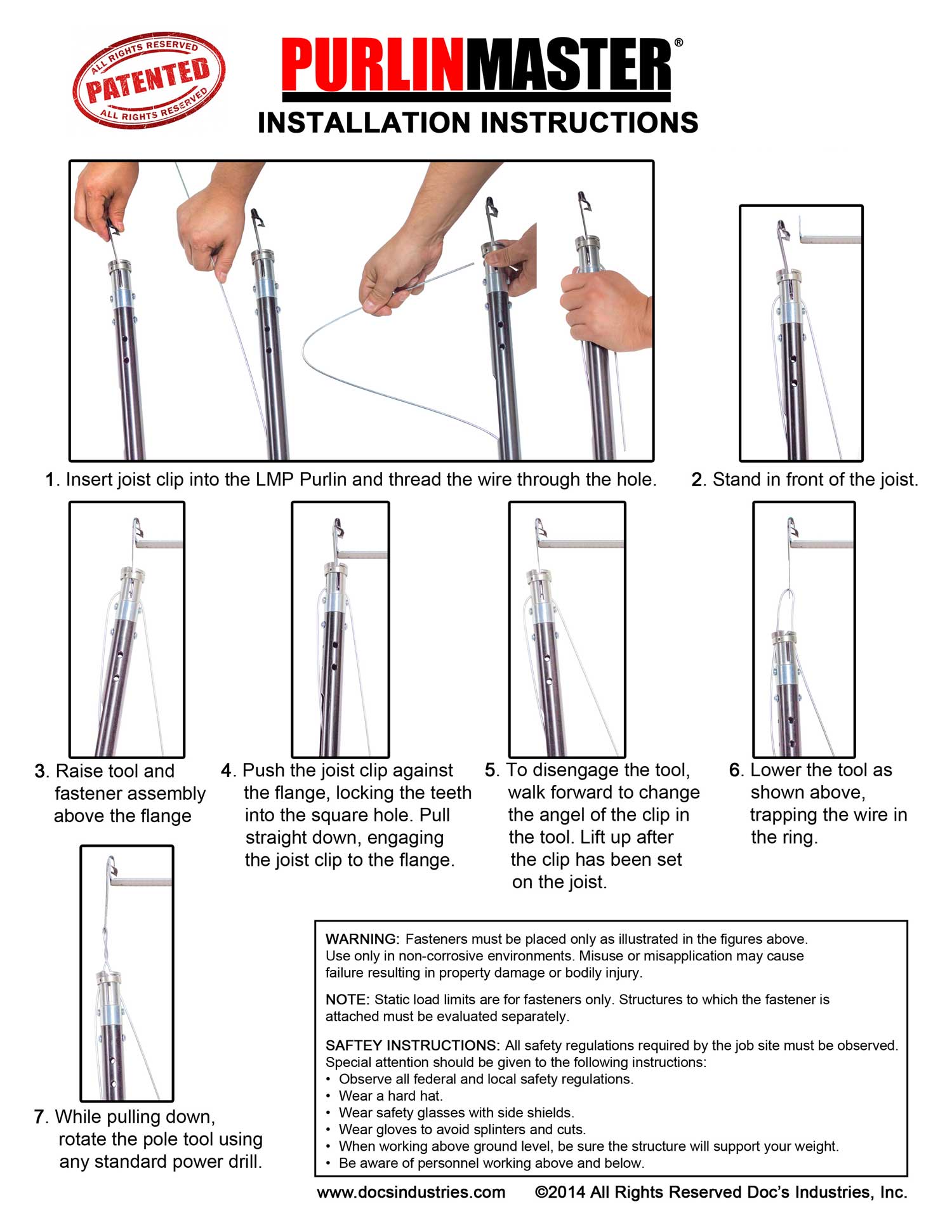Suspended Ceiling Tools Purlinmaster
