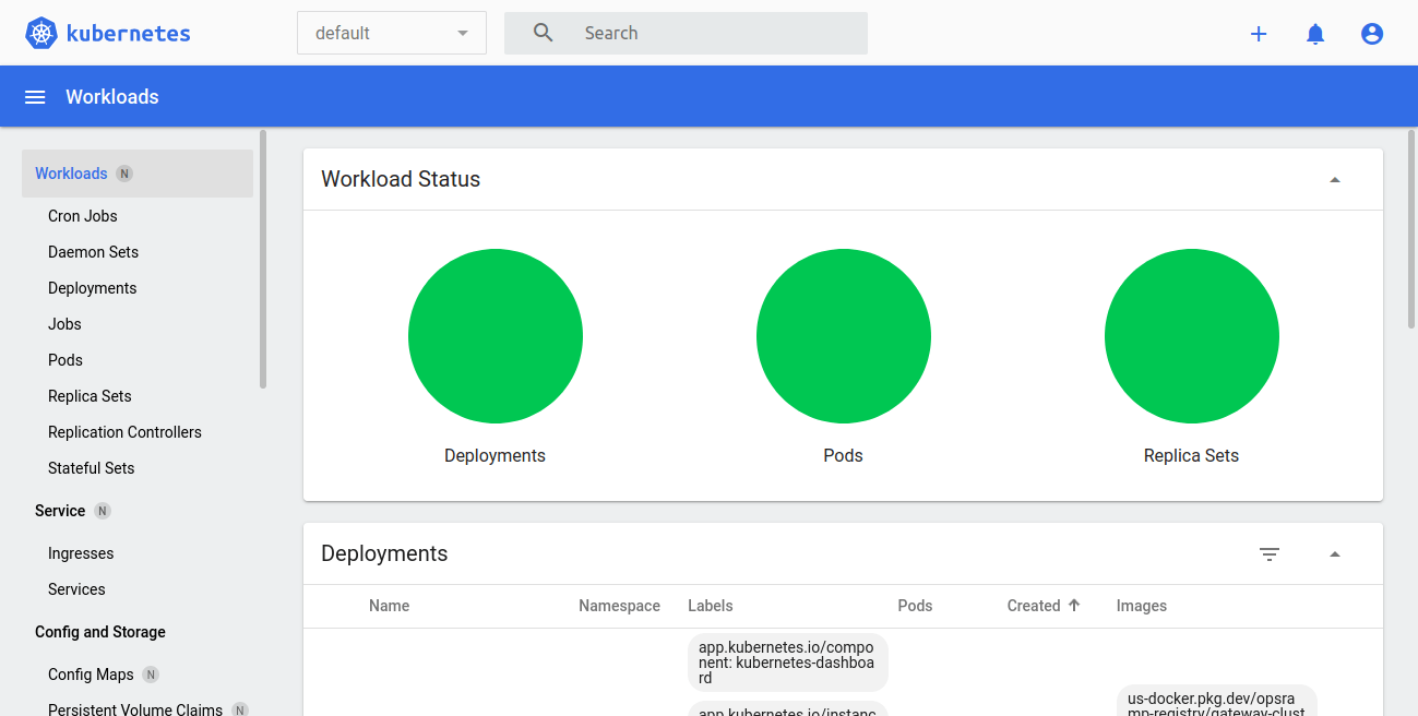 Dashboard OpsRamp Documentation