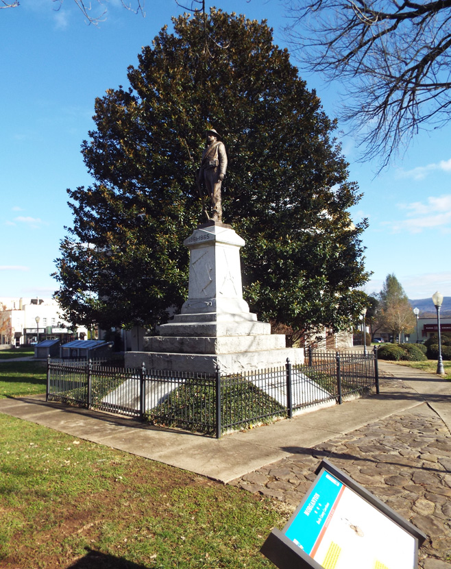 Commemorative Landscapes of North Carolina Burke County Confederate