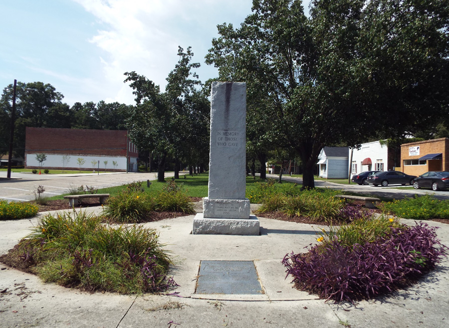 Commemorative Landscapes of North Carolina Veterans Memorial, Roseboro