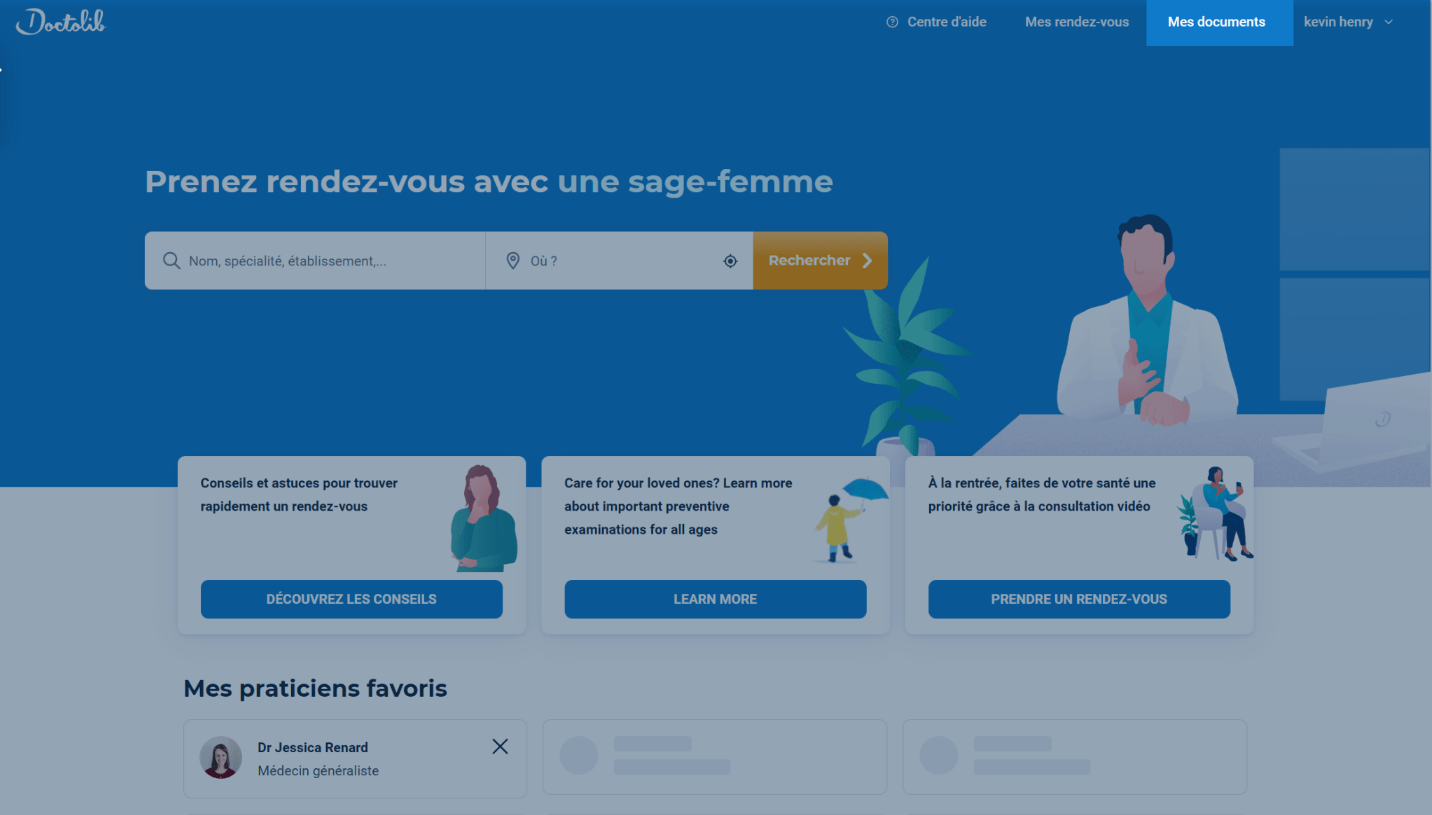 Importer des documents dans votre espace Doctolib Doctolib Service