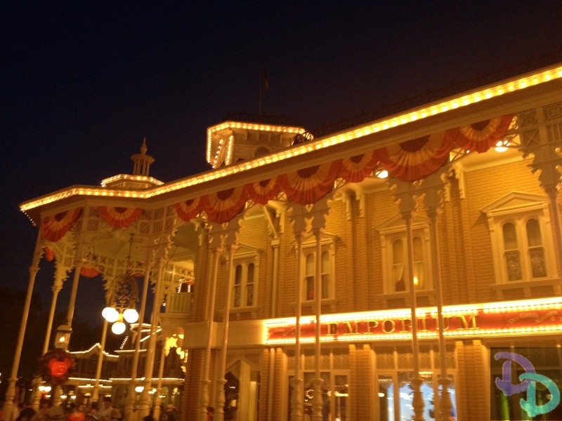 Halloween Decorations go up around Disney World's Magic Kingdom