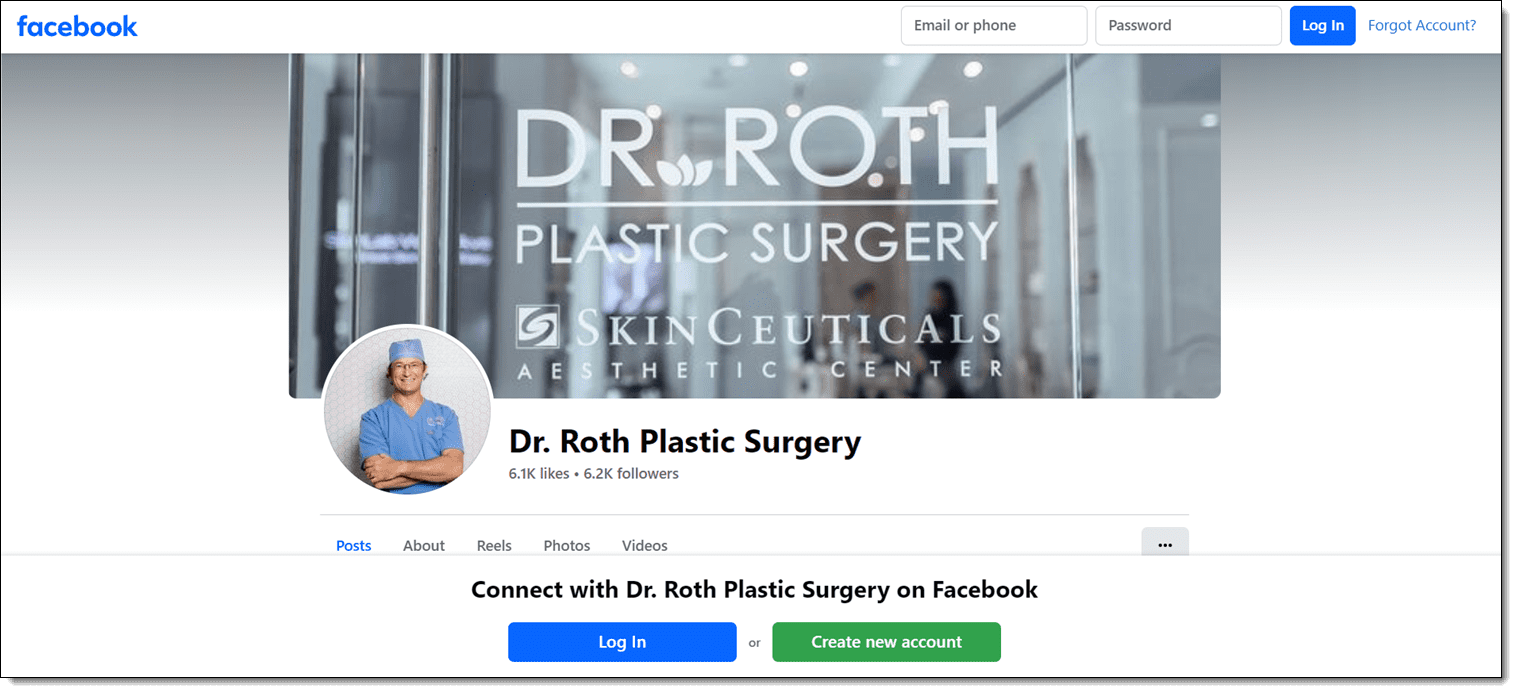 Meet Dr. Forrest Roth of Dr. Roth Plastic Surgery in Houston, Texas Doctor Marketing, MD™