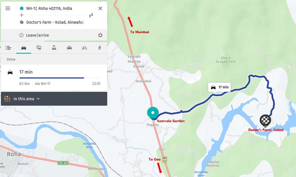 Location Doctors Farm Kolad