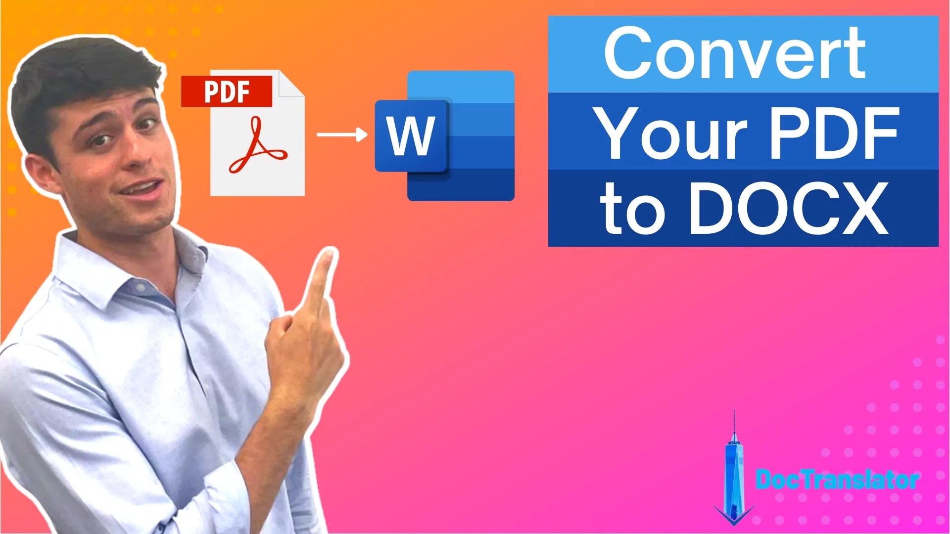Convert PDF To DOCX WIth Best File Convertor