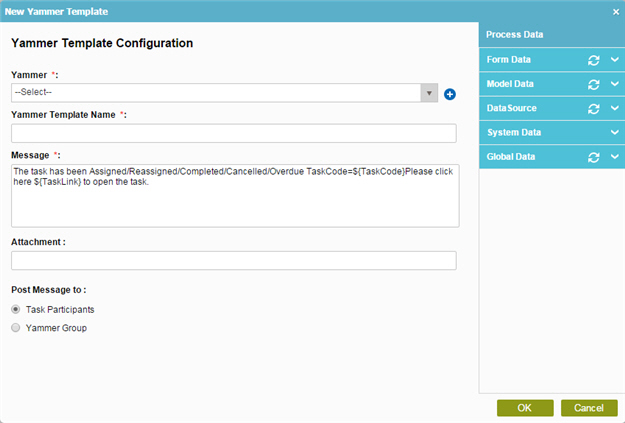 Use your cash app account and routing number to receive deposits up to. Yammer Template Configuration screen