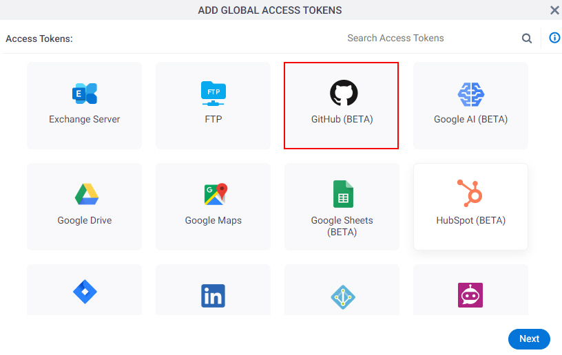 Access Token for GitHub