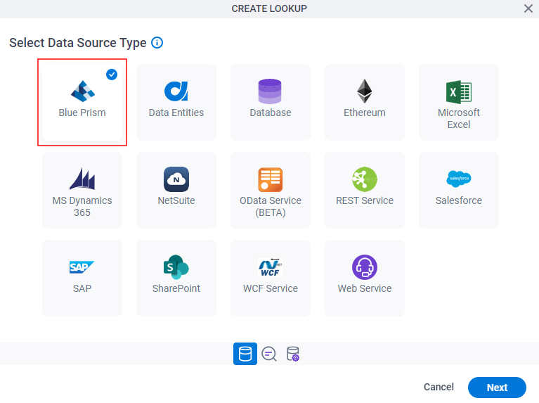AutoLookup > Blue Prism > Multiple Columns