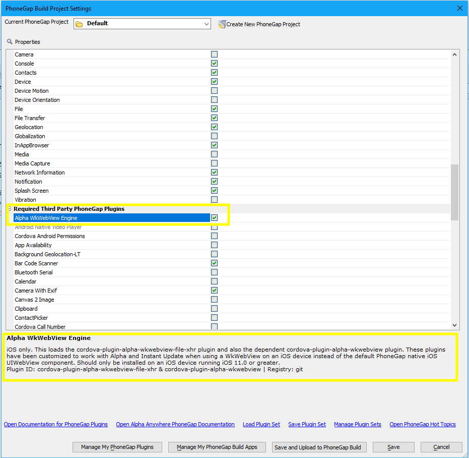 Alpha Anywhere WKView