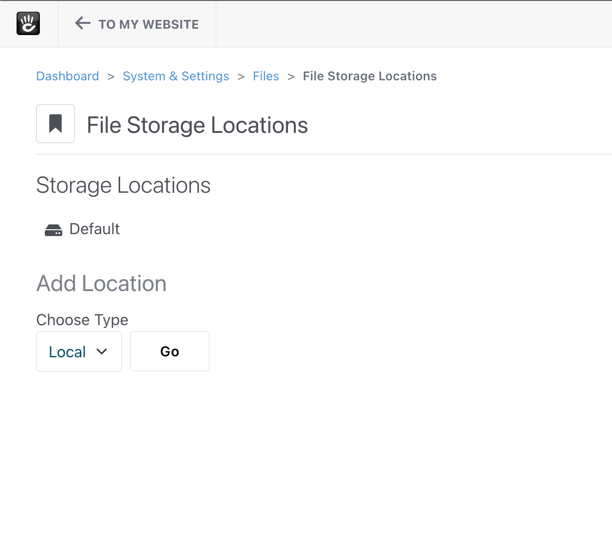 File Storage Locations