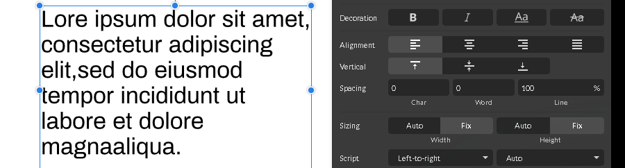 Text properties and Text Appearance panel Corel Vector Documentation Text properties and Text Appearance panel Corel Vector Documentation
