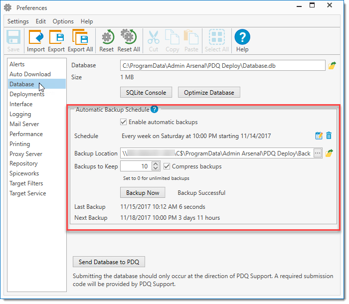 Help for PDQ Deploy > Optimizing PDQ Deploy > Best Practices
